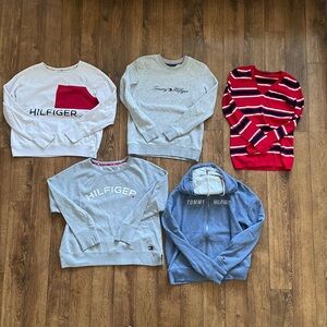 Tommy Hilfiger Sweater and Sweatshirt Bundle!! Size XXS-S